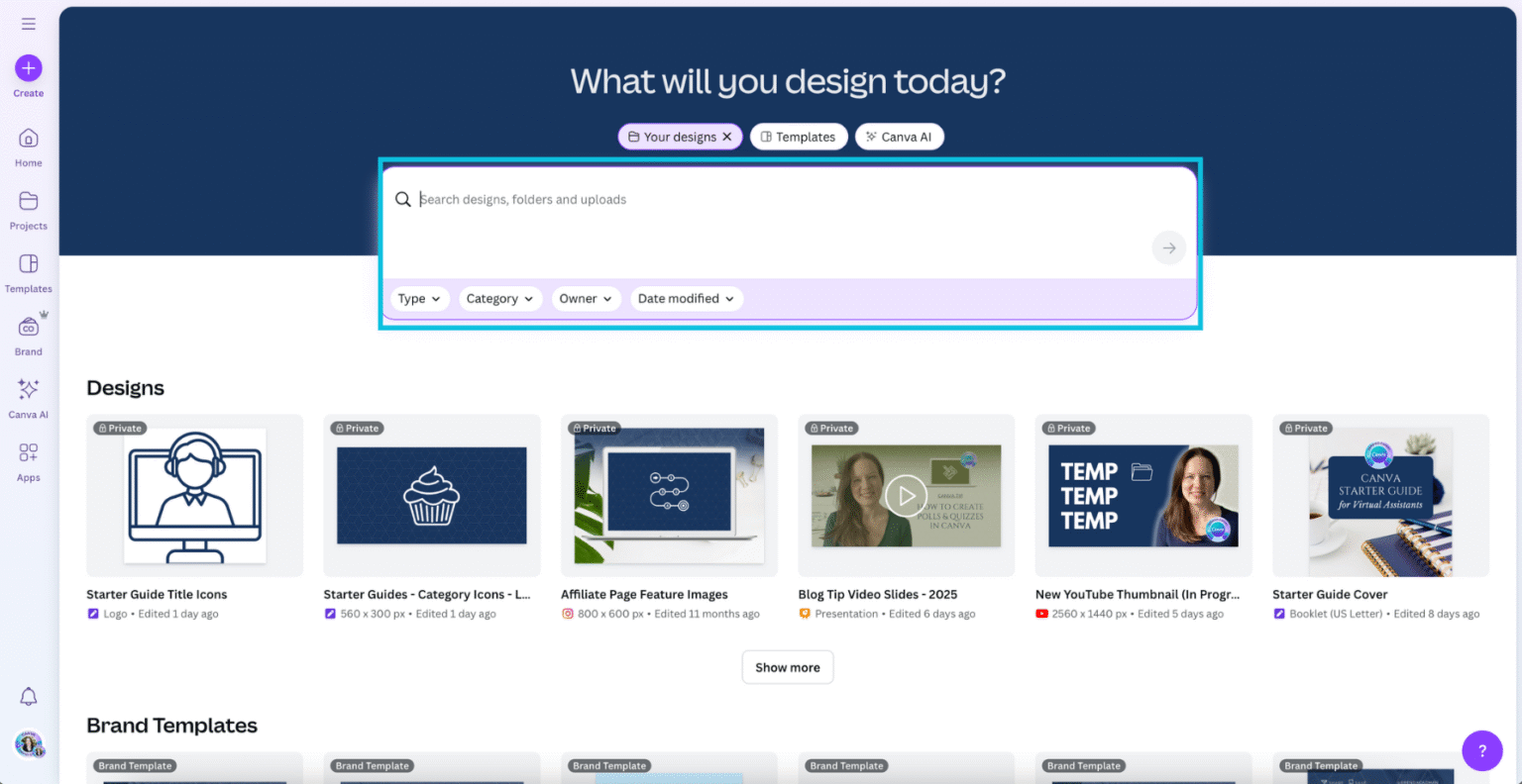 How to Organize Canva: 5 Expert Tips to Tidy Up Your Canva Account ...